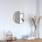 Flash Furniture 16" Round Gold Metal Framed Accent Wall Mirror HFKHD-6GD-CRE8-191315-GG - alternate 1